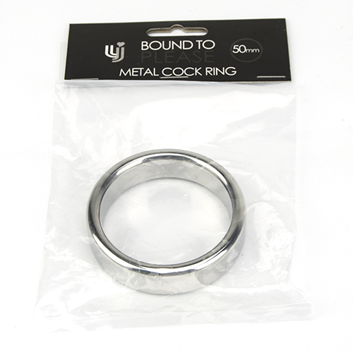 n10463-bound-to-please-metal-cock-and-ball-ring-50mm-2 Loving Joy Metal Erection Ring