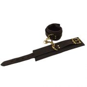 Bound Leather Wrist Restraints