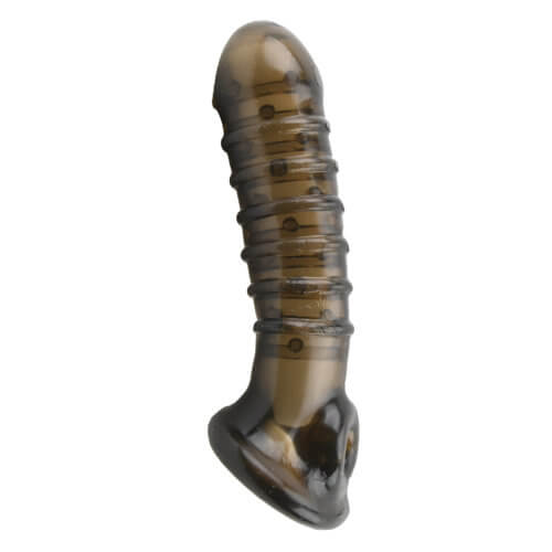 n10818-loving-joy-boss-textured-penis-slleve-with-ball-loop-3 Loving Joy Boss Penis Sleeve with Ribbed Texture and Ball Loop