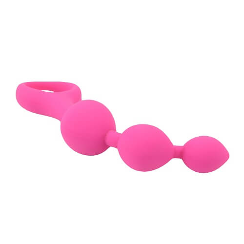 ns6551-loving_joy_triple_ripple_anal_beads_pink-6 Loving Joy Silicone Anal Beads