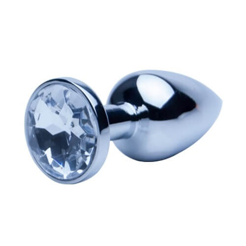 ns7100-precious-metals-silver-anal-plug-small-1 Loving Joy Small Silver Butt Plug