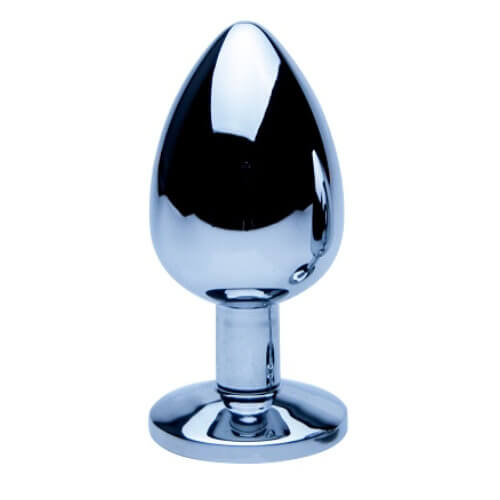 ns7101-precious-metals-silver-anal-plug-large-2 Loving Joy Large Jewelled Butt Plug