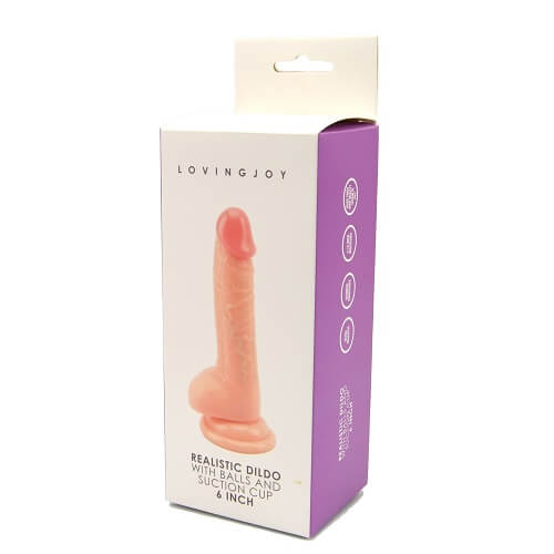 Loving Joy 6 Inch Realistic Dildo