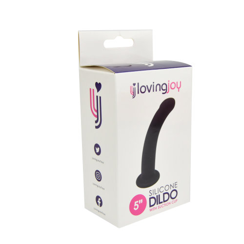 n10885-loving-joy-curved-5-inch-silicone-dildo-with-suction-cup-pkg-1