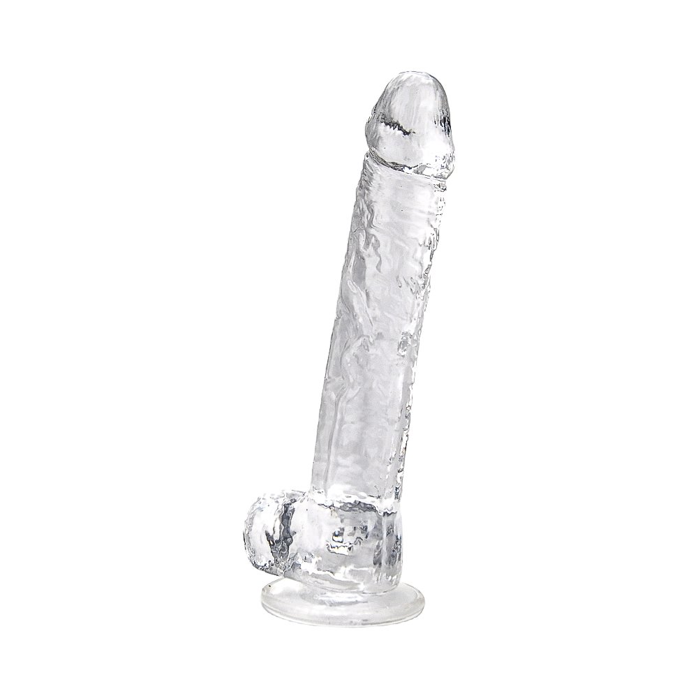 n12189-loving-joy-11-inch-dildo-with-balls-clear-4