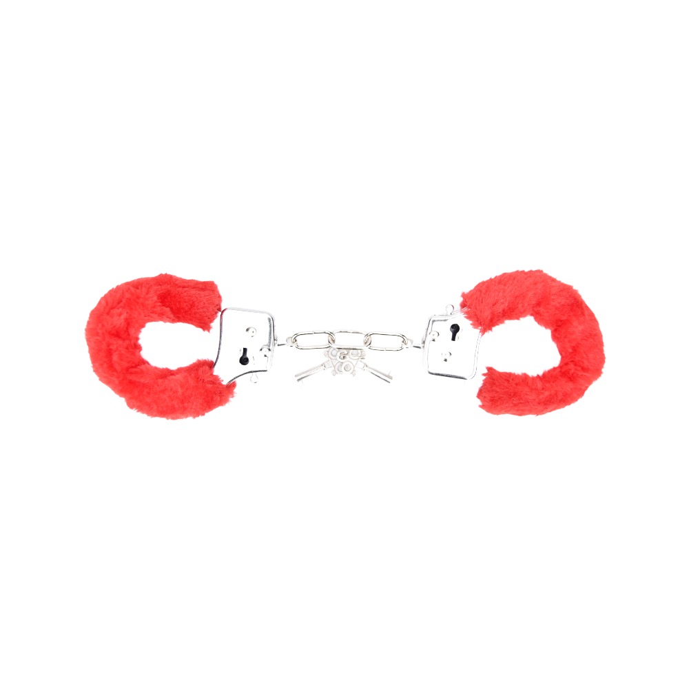 n11851-bound-to-play-heavy-duty-furry-handcuffs-red-1