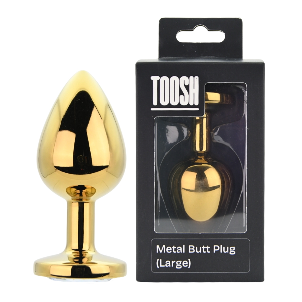 n12819-toosh-gold-metal-butt-plug-large-clear-stone-pkg-duo