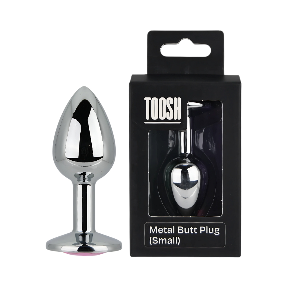 n12826-toosh-silver-metal-butt-plug-small-pink-stone-pkg-duo